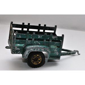 Vintage 1950s 1960s Hubley 800 Farm Trailer As Is Toy Trailer Metal